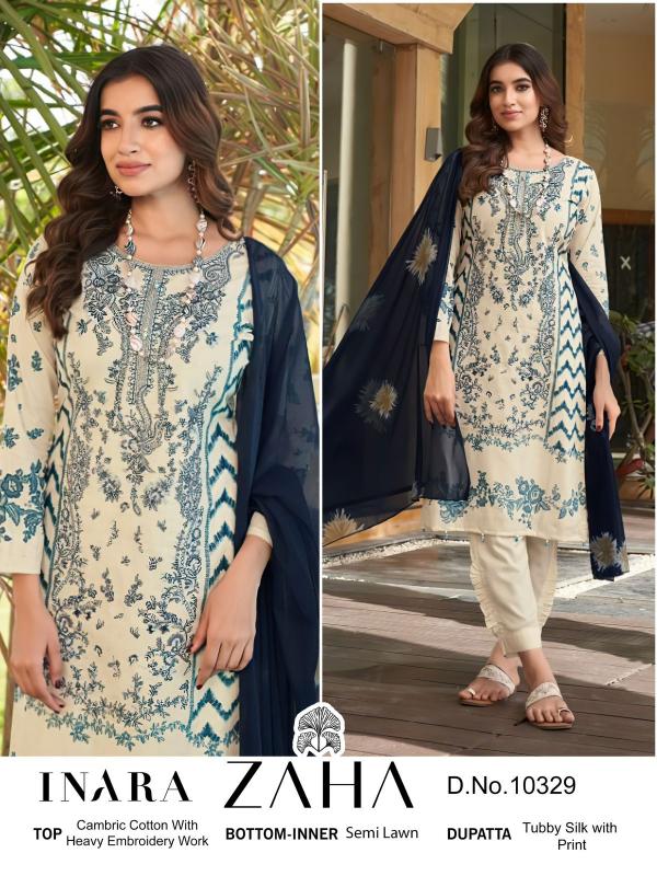 Zaha Inara Vol 1 Cotton Pakistani Salwar Kameez Collection